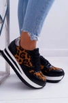 Sportowe Damskie Buty W Panterkę Gruba Podeszwa OHH!