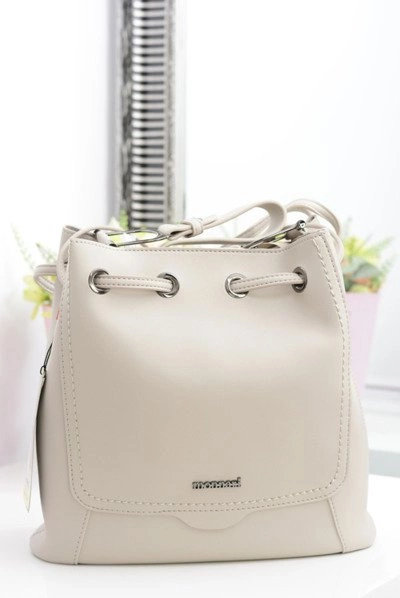 Monnari Beżowa Damska Torba Worek Na Ramię