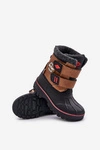 Śniegowce Dziecięce Na Rzepy Lee Cooper LCJ-24-44-2864K Camel