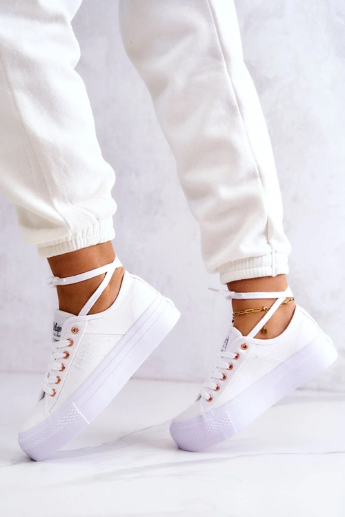 Damskie Tenisówki Lee Cooper LCW-22-31-0890L Białe