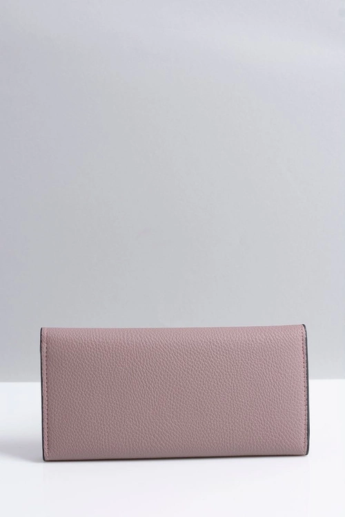 Stylowy Duży Fioletowy Portfel Damski