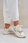 Buty Sportowe Damskie Big Star NN274A096 HI-POLY SYSTEM Beżowe