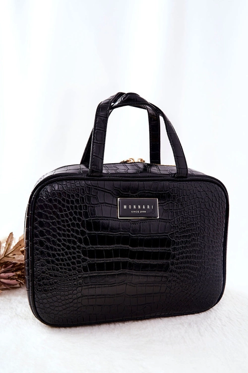 Duża Kosmetyczka Monnari CSM0080-020 Czarna