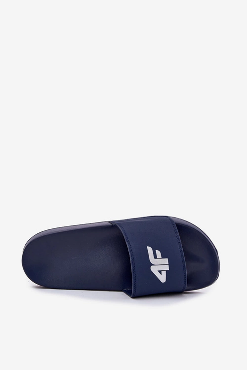Klapki Męskie 4F 4FRMM00FSLIM011-30S Granatowe