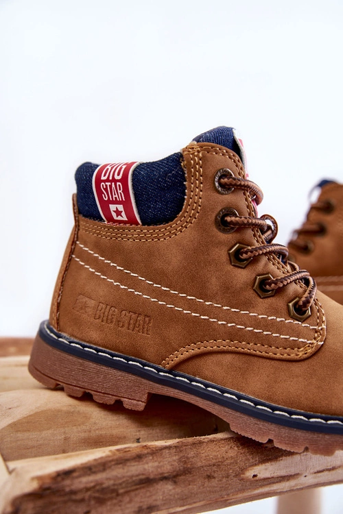 Dziecięce Botki Trapery Big Star KK374130 Camel