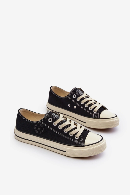 Niskie Trampki Męskie Big Star NN174099 Czarne