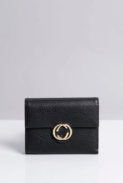 Mały Damski Czarny Portfel Portmonetka