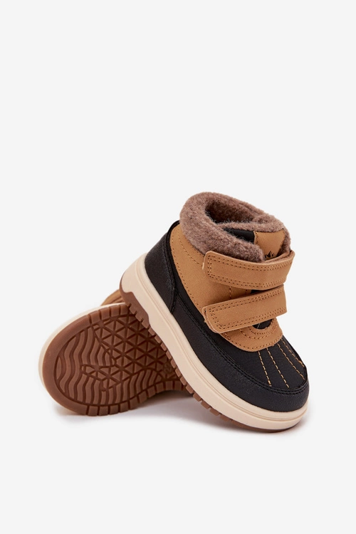 Buty Zimowe Dziecięce Śniegowce Na Rzep Camel Darlene