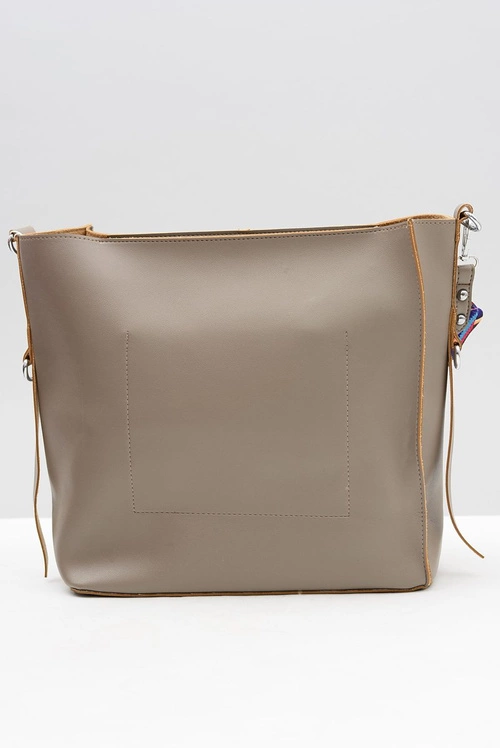 Damska Duża Torba Taupe