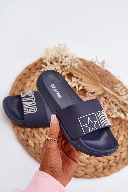 Klapki Dziecięce BIG STAR NN374521 Granatowe