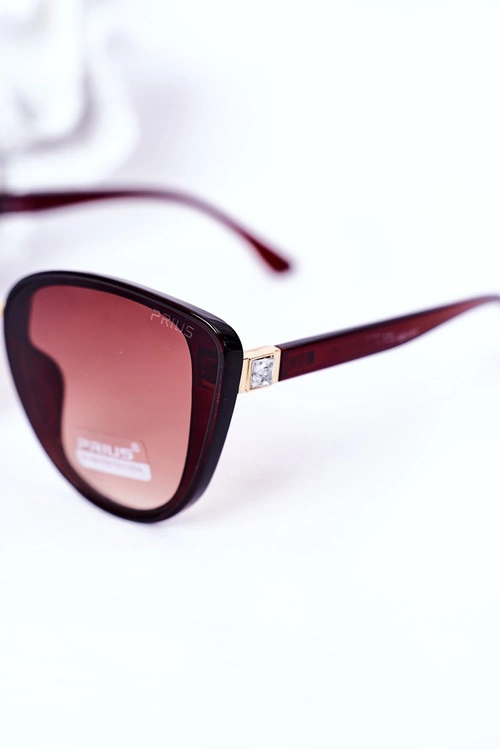 Okulary Przeciwsłoneczne Butterfly Brązowe Ombre