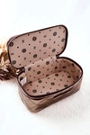 Kosmetyczka Pikowana Monnari CSM0030-M19 Brązowa