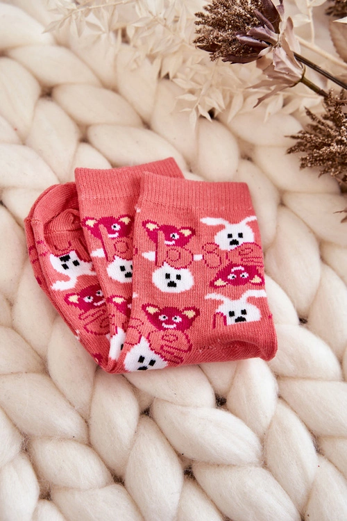 Młodzieżowe Śmieszne Skarpetki We Wzory 5-Pak Multikolor