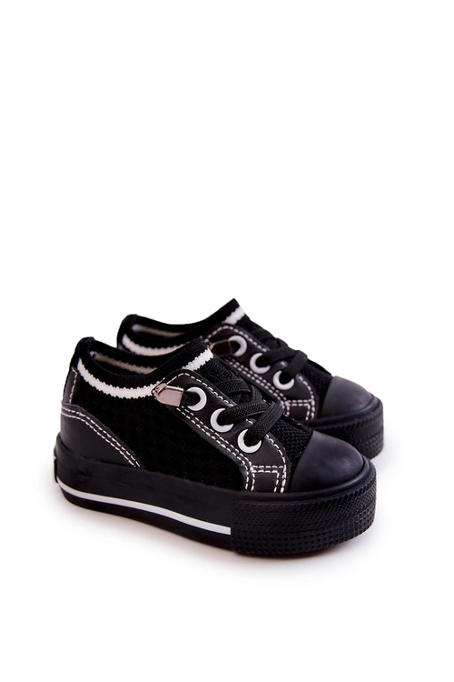 Dziecięce Wsuwane Trampki Big Star JJ374396 Czarne