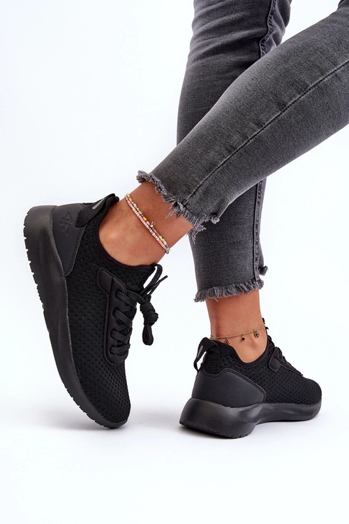 Buty Sportowe Sneakersy Damskie 4F 4FRSS24FLOWF055 Czarne