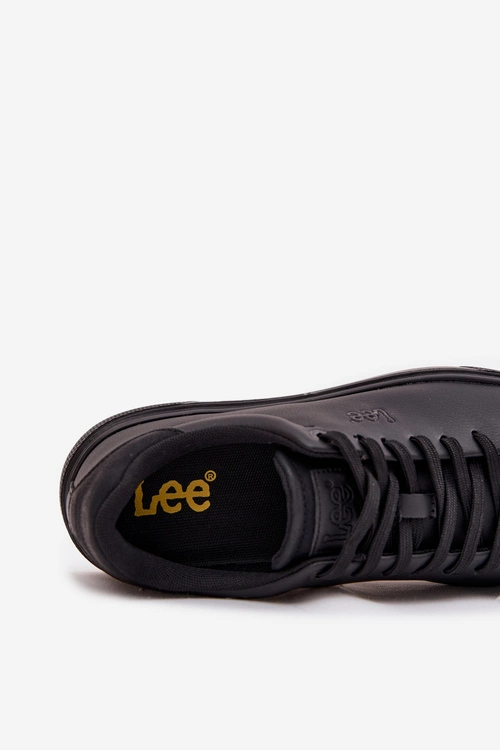 Sneakersy Męskie LEE BRETT MEN LOW 50253047 Czarne