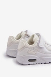 Sneakersy Dziecięce Na Rzep Białe Krissandra