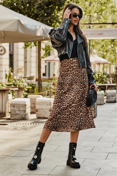 Botki Workery Damskie Eko Skórzane Z Przypinkami Czarne Kristines