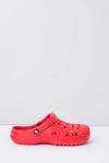 Damskie Piankowe Klapki Kroksy EVA Czerwone