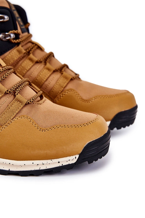 Męskie Buty Trekkingowe Ocieplane Big Star KK174373 Camel