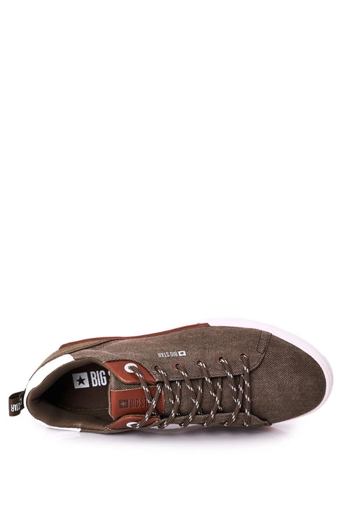 Męskie Tenisówki Big Star HH174160 Khaki