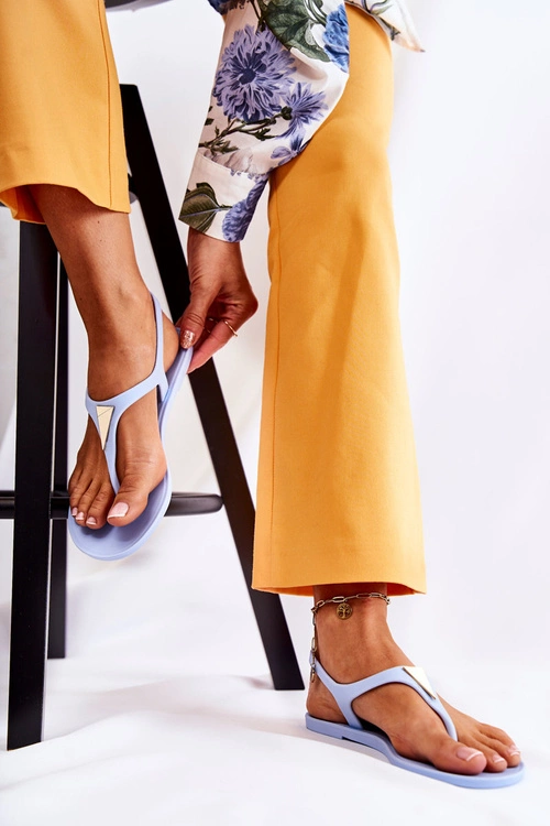 Damskie Sandałki Niebieskie Storm