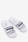 Klapki Męskie WRANGLER AVERELL SLIDER MEN LOW 20251042.1FG Białe