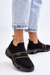 Damskie Wsuwane Sportowe Buty GOE LL2N4032 Czarne