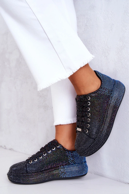 Sneakersy Buty Sportowe Dżety GOE JJ2N4050 Czarne
