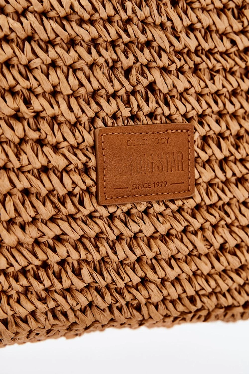 Duża Damska Torebka Big Star JJ574103 Beżowa