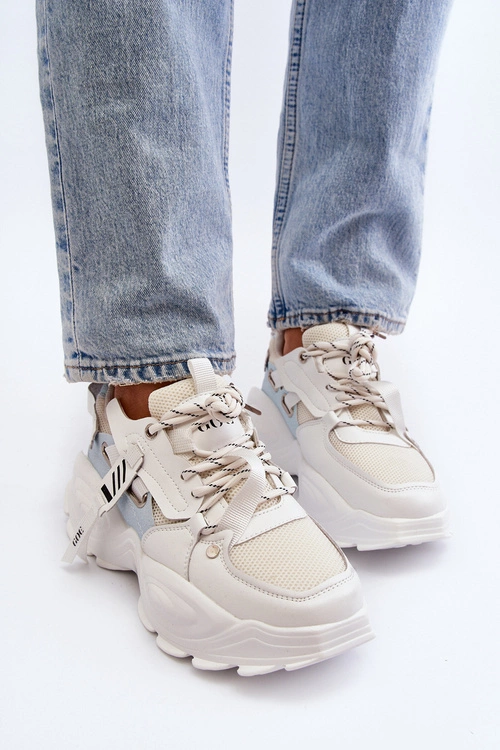 Sneakersy Damskie GOE NN2N4039B Białe