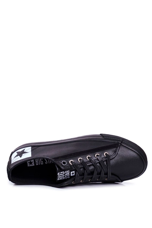 Trampki Męskie Big Star Czarne EE174160