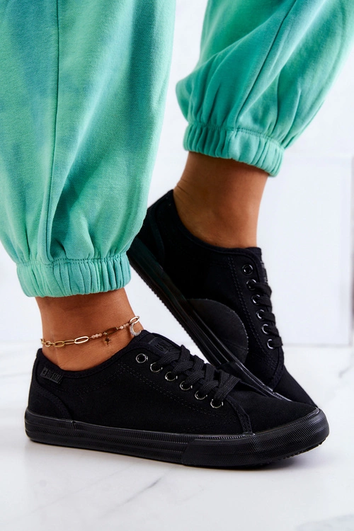 Niskie Damskie Tenisówki Big Star JJ274066 Czarne