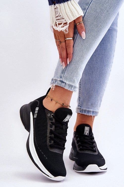 Lekkie Buty Sportowe Memory Foam System Big Star LL274327 Czarne