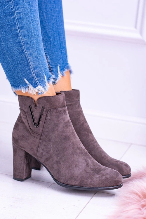 Sergio Leone Botki Na Słupku Coffe Zamsz Valentia