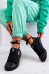 Damskie Tenisówki Trampki BIG STAR JJ274A256 Czarne