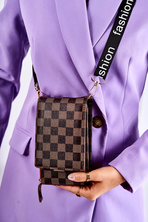 Portfel Torebka 2w1 Na Magnes W Kratę Brązowy Costa