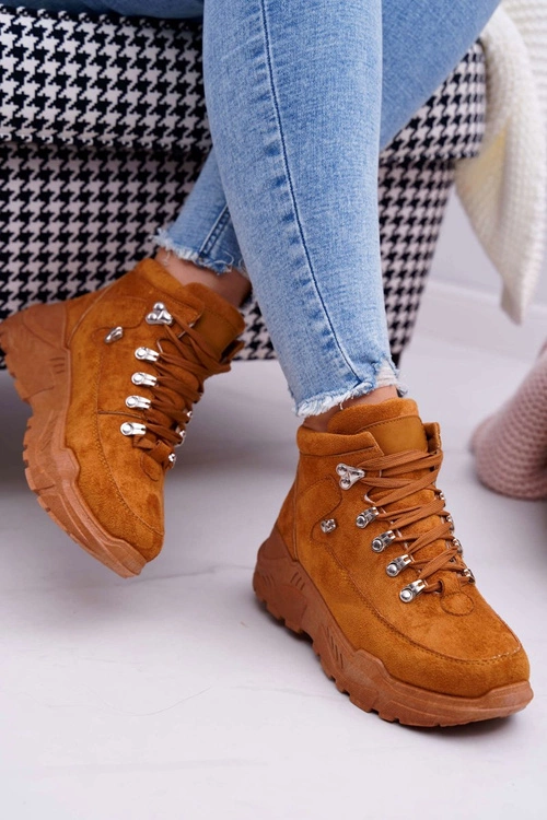 Damskie Sportowe Obuwie Wysokie Camel Unreal