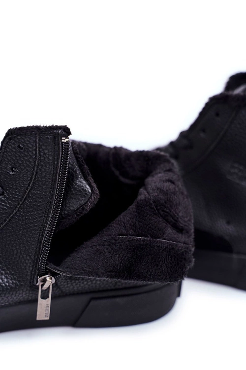 Trampki Męskie Wysokie Big Star Czarne GG174141