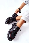 Damskie Skórzane Półbuty Maciejka Czarne 5074A-01
