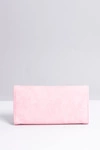Duży Damski Różowy Portfel Serduszko