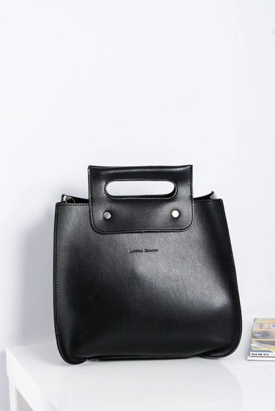 Czarny Damski Kuferek Torebka Na Ramię Do Ręki