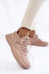 Damskie Sneakersy Memory Foam System Big Star KK274348 Różowe