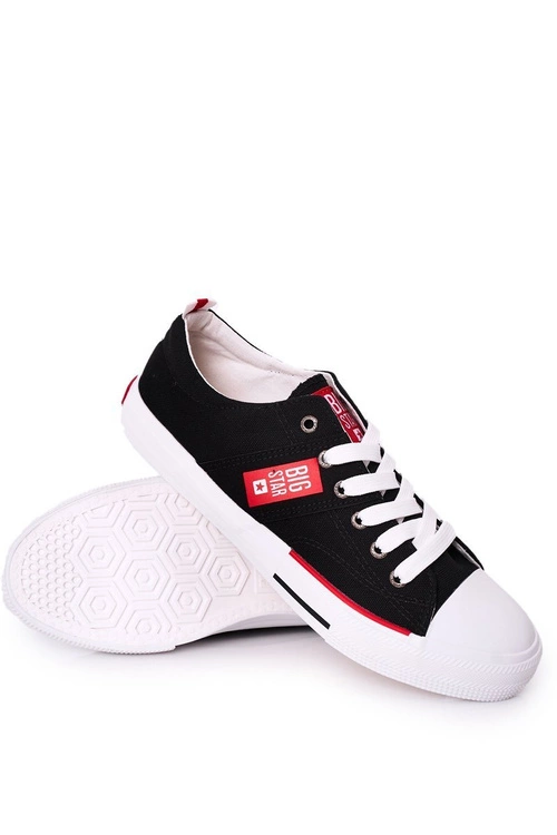 Męskie Trampki Big Star HH174039 Czarne