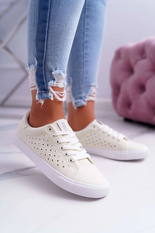 Damskie Trampki Big Star Żółte DD274048