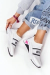 Sportowe Buty Slip-On Memory Foam Big Star HH274538 Białe