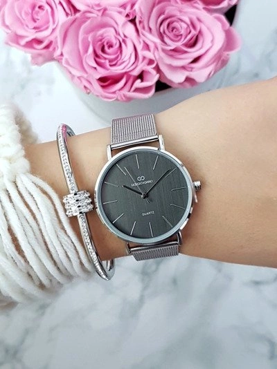 Damski Zegarek Giorgio & Dario Bernil Srebrny