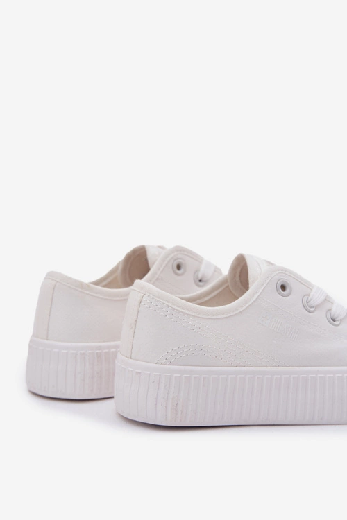 Trampki Dziecięce Sznurowane Big Star RR374009 Białe