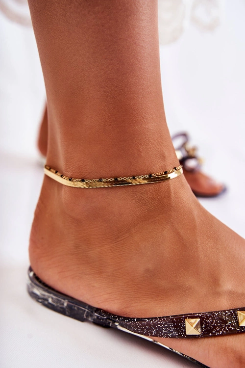 Damskie Gumowe Klapki Japonki Czarne Monise