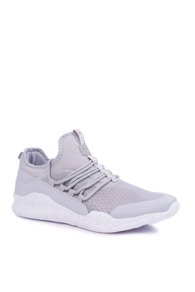 Sportowe Męskie Buty Big Star Piankowe Szare DD174386